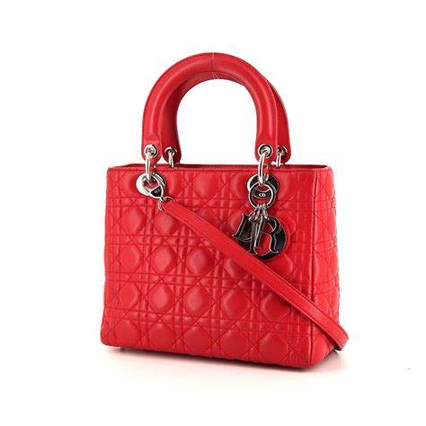 lady dior borsa rossa|Lady Dior.